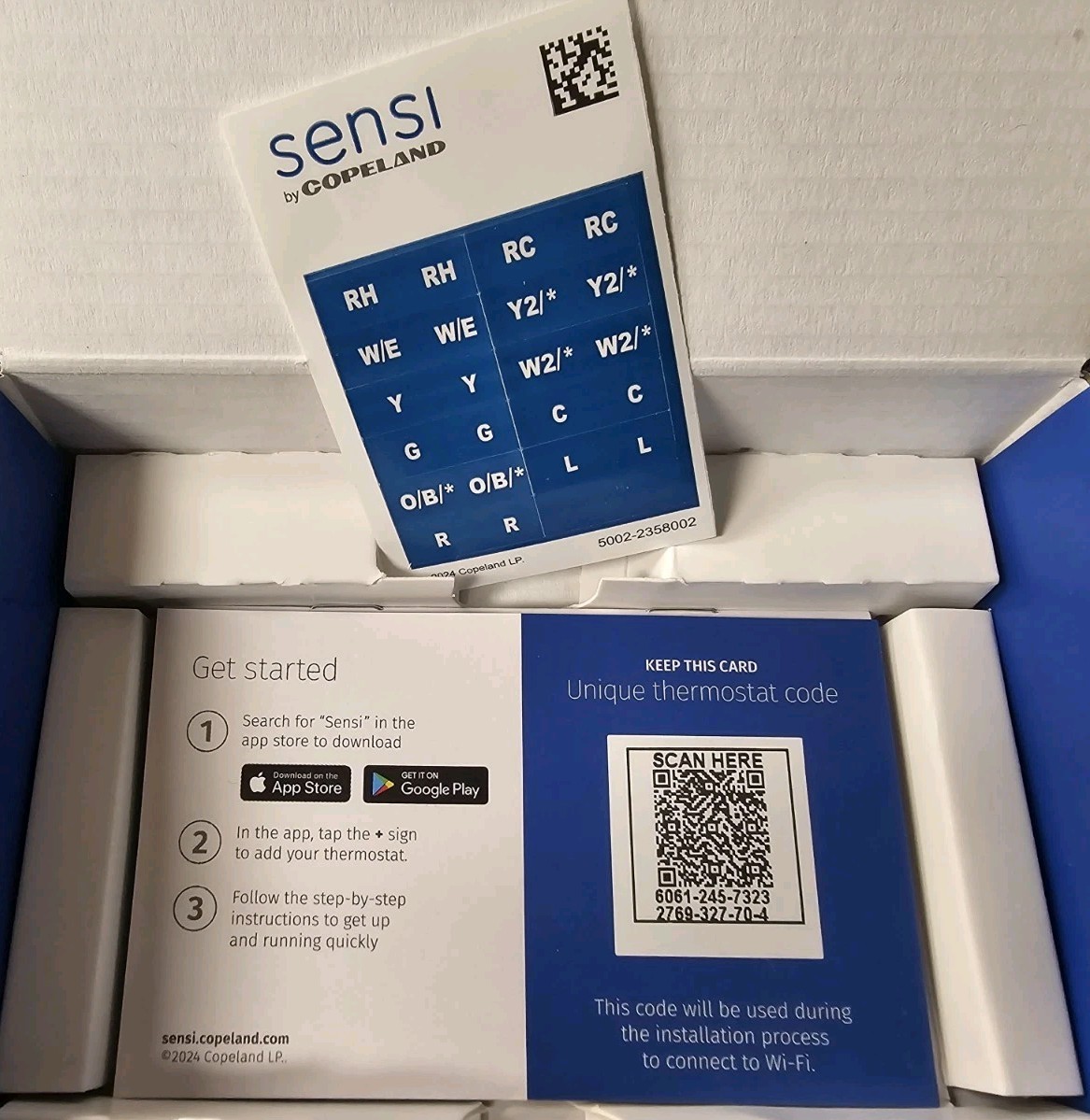 Sensi Lite Smart Thermostat, Data Privacy, ST25