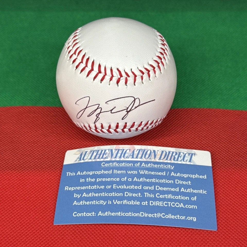 Béisbol autografiado firmado por Michael Jordan con vitrina holograma certificado de autenticidad Foto 2 de 4