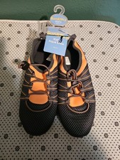 Childrens Sun And Sky Aqua Shoe Orange, Black and Grey Size 2-3