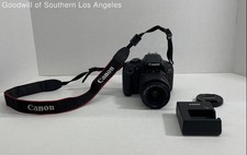 Canon EOS Rebel T6 18mp Digital Black Camera