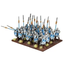 Basilea Men-at-Arms Regiment Kings of War Men at Arms Spearmen x20 for Warhammer
