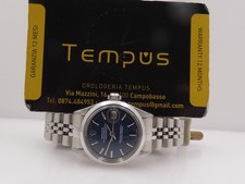 ROLEX LADY-DATEJUST 6916 JUBILEE BRACELET 1977 BLUE DIAL AUTOMATIC STEEL WATCH