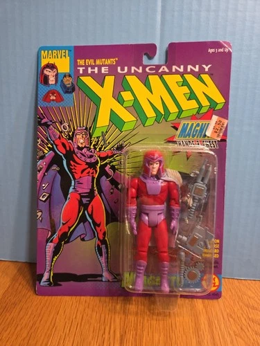 1991 Marvel Comics Uncanny X Men Magneto Action Figure ToyBiz Vintage