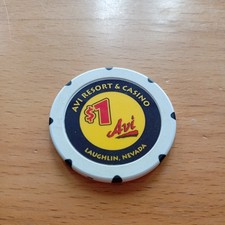 AVI   Casino Chip $ 1,00   Laughlin,Nevada