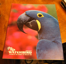 ASA Watchbird ~ Dec/Jan 1988 ~ Hyacinth Macaw