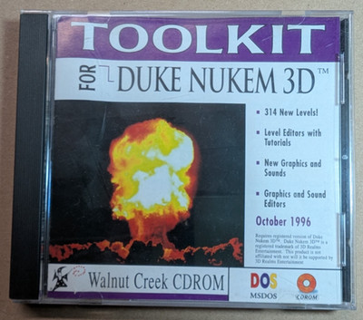 Toolkit für Duke Nukem 3D Neue Neue Level  mit Editor MS-DOS 1996 CD-ROM PC