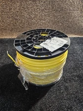 Southwire 28828201 1000' 12/2 Solid Romex Simpull Cu Nm-B W/G Wire Yellow, 600 V