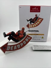 Hallmark Keepsake 2025 It's A Sign Deadpool with Light Ornament