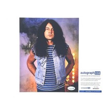 Ian Gillan of Deep Purple Black Sabbath Autographed 8x10 Vintage Shot Photo COA