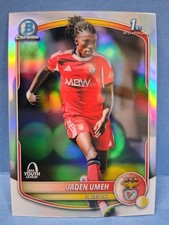 2025-26 Bowman Chrome UCC - Jaden Umeh #BU-JU - Refractor - SL Benfica