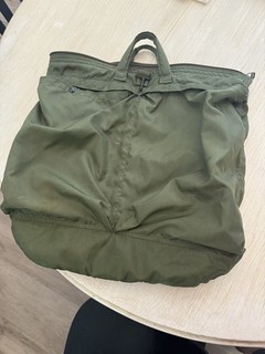 US Military Flyer's Helmet Bag 8415 00 782 2989 Unicor DATED GULF WAR Green