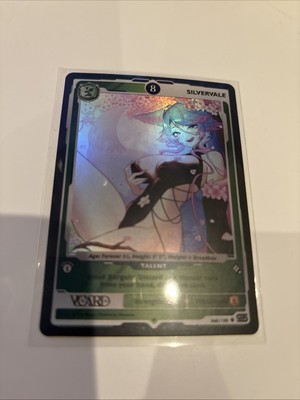 Gamersupps VCARD Rising Stars 1st Ed Holo 8 Vtuber Silvervale