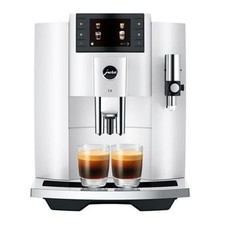 Jura E8 Piano White Coffee Machine PAG2 Grind...
