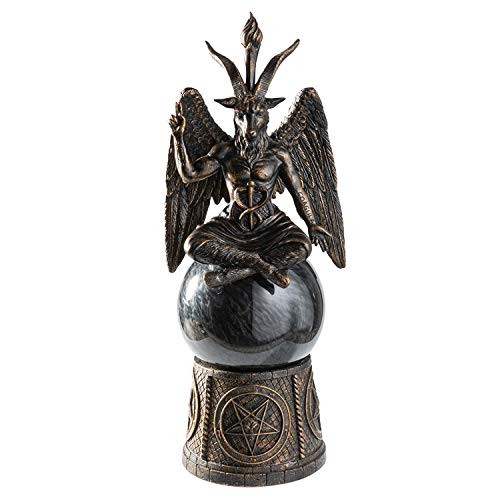 Baphomet Storm Ball Statue