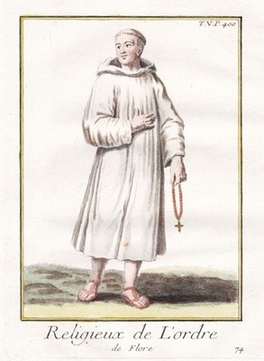 Florians Ordine florense Florenser Orden Order costume engraving 1790