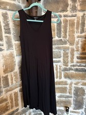 Simply Vera Black Sleeveless Dress Size Small