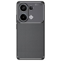 Beline Carbon Armor HüLle FüR Xiaomi Redmi Note 13 Pro 4G, Schwarz