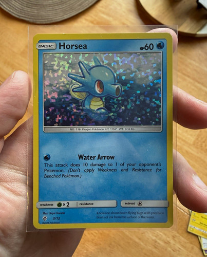 Pokémon TCG McDonald's 2018 Horsea 003/012 Holo Promo English