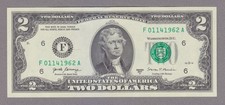01141962 | JANUARY 14 1962 | FANCY BIRTHDAY ANNIVERSARY SERIAL | GEM UNC