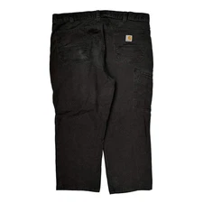 Carhartt Carpenter Pants - 40W 30L Black Cotton