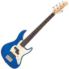 SPECIAL OFFER!! Fret-King Black Label Perception 5-String Bass ~ Candy Apple Blu