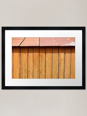 Bretter und Dach Textur Abstrakt Fr Gerahmtes Wandbild Poster Leinwanddruck Bild