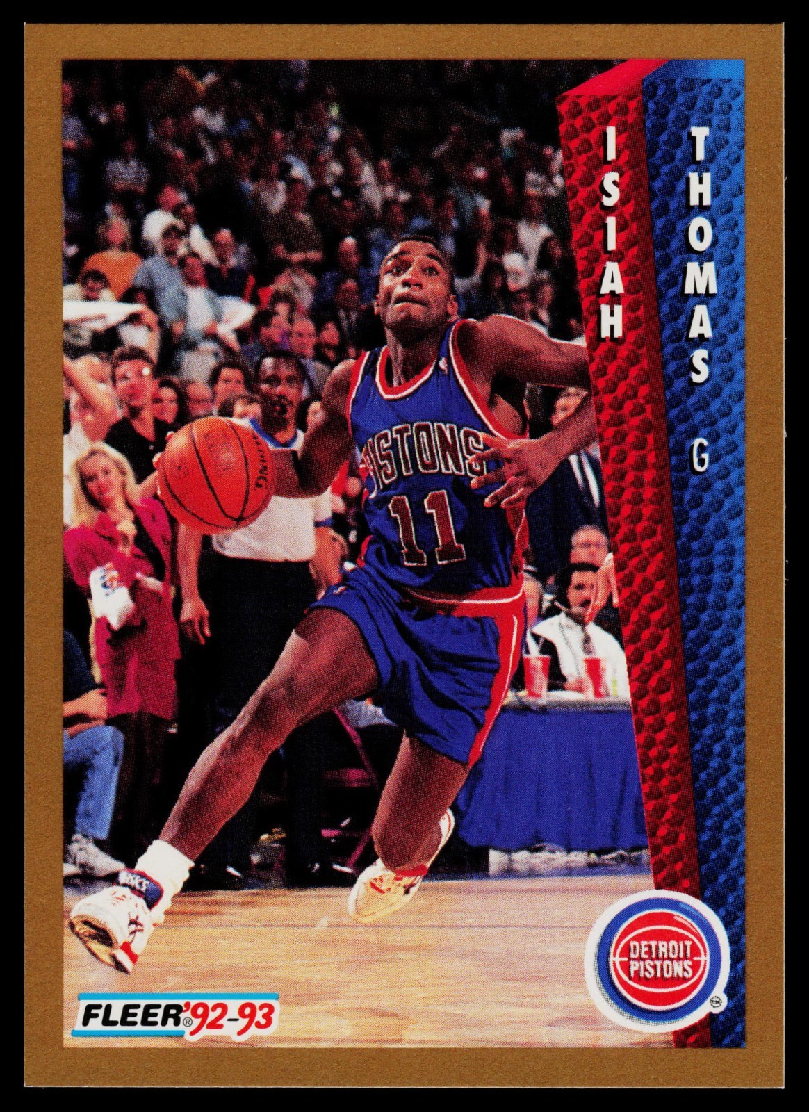 -CS- 1992-93 Fleer - #69 Isiah Thomas *Free Shipping* Detriot Pistons