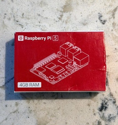 Raspberry Pi 5 Model B 4GB RAM | Quad-Core ARM | Dual HDMI | Official Board NEW
