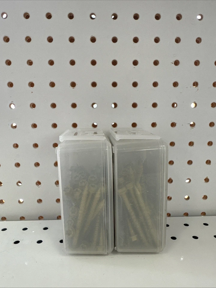 Tornillo multimaterial 2 POWERPRO ONE 1/4 x 2-3/4 hexagonal cabezal de lavadora 1 lb Foto 2 de 3