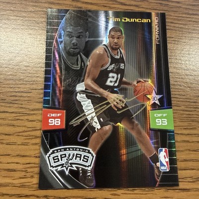 Tim DUNCAN 2009-10 Panini Adrenalyn XL Extra Signature