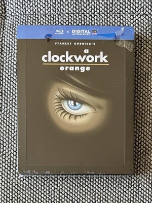 Uhrwerk Orange (1971) Blu-ray Steelbook geprägt EU-Import Neu & OVP A Clockwork