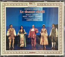 Cimarosa: Le donne rivali - Alberto Zedda 2 CD Set 1997 Bongiovanni Live!!