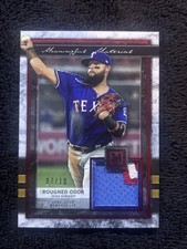 2020 Topps Museum Collection Meaningful Material Red Rougned Odor /10