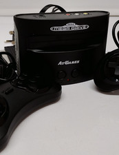 Sega Genesis Mega Drive Console with 81 Games and 2 Controllers - Black