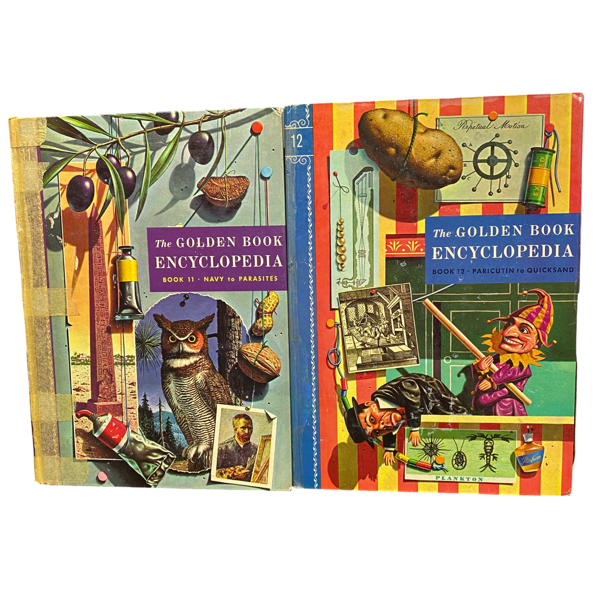 Vintage The Golden Book Encyclopedia, 1960 -1961 Volumes 1 - 16