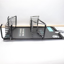 Better Living Venus Shower Caddy Matte Black 19.5" x 4.5" x 11" 13635