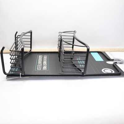 Better Living Venus Shower Caddy Matte Black 19.5'' x 4.5'' x 11'' 13635