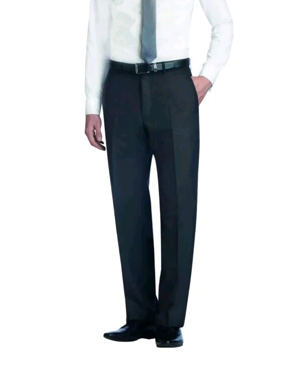 Men Navy trousers size 34R BNWT Free delivery Club Class Harrow suit trousers