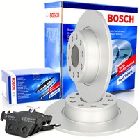 2X Bosch 0986479C20 Bremsscheiben 272Mm BeläGe Hinten FüR Golf Touran 5T1 A3 TT