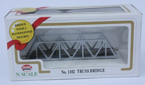 MODEL POWER TRAIN N SCALE TRUSS BRIDGE 1102 - Picture 2 of 4