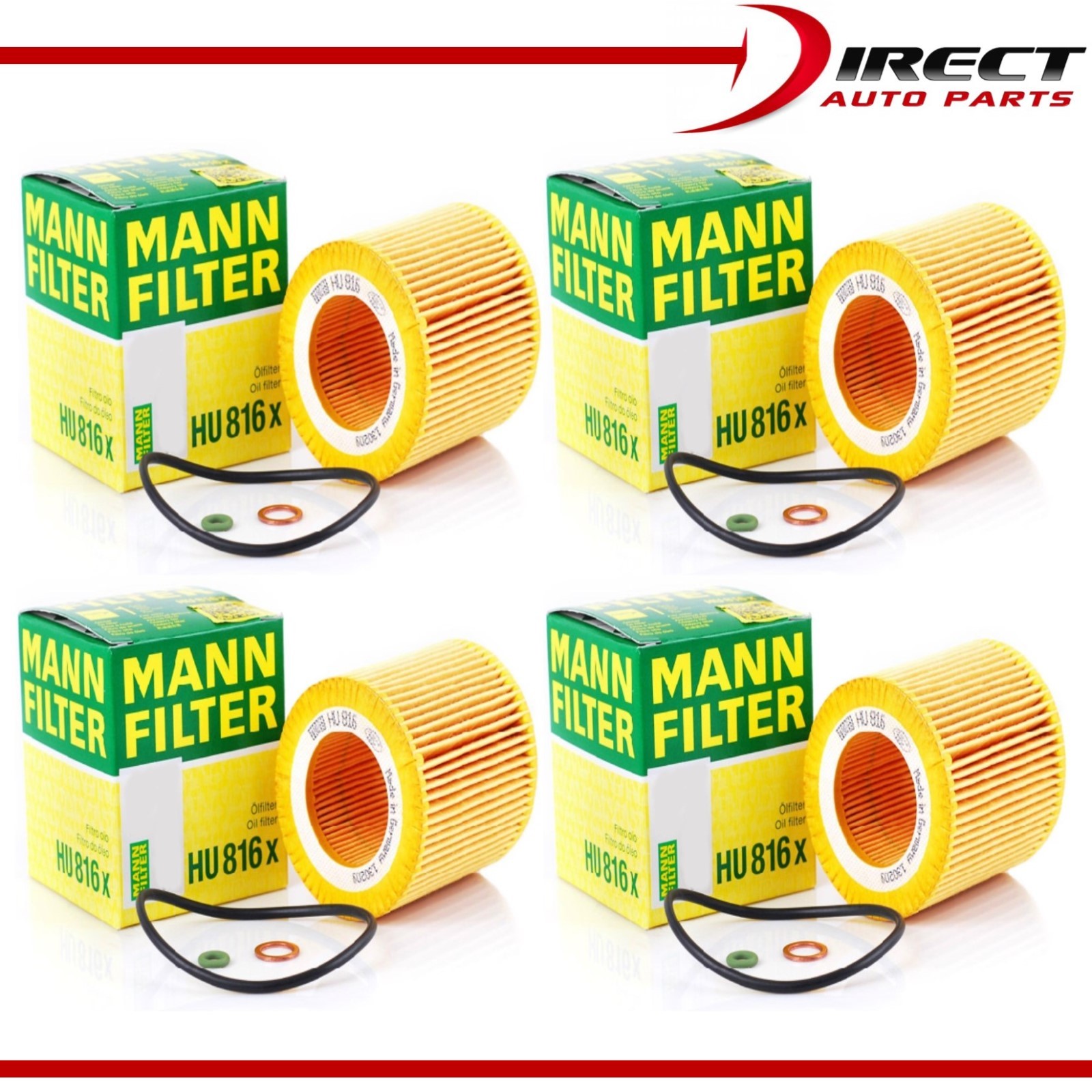 Genuine Mann Filter Hu 816 X For Bmw Oe# 11428683196