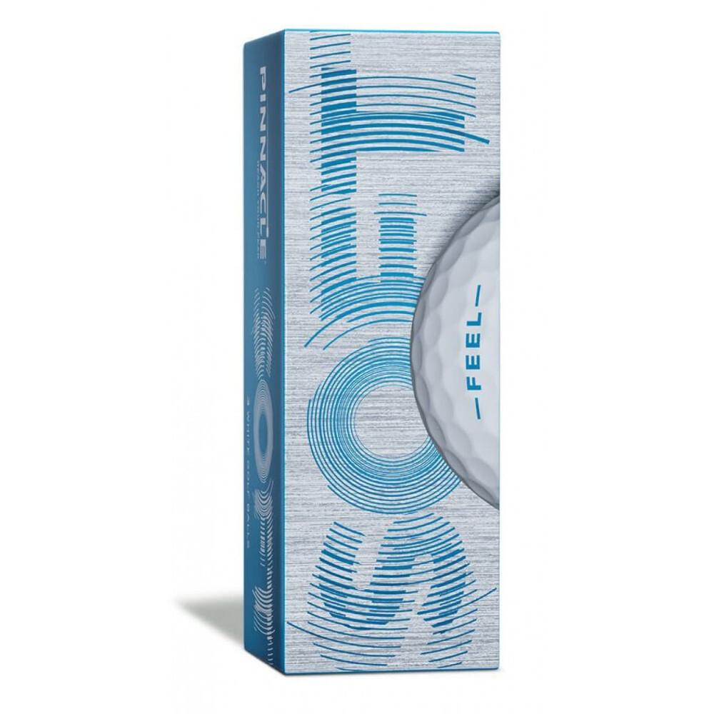 NEW Pinnacle Soft Feel Golf Balls 15 Pack / White