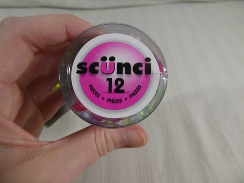 Vintage Scunci 12 Pieces Twin Bead Elastics Ponytails & Hair Clips NOS 2000 M1 - Picture 12 of 17