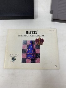 Hatris Nintendo NES Complete CIB Authentic Ships Fast