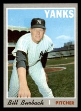 1970 Topps Baseball #167 Bill Burbach NM/MT *e4