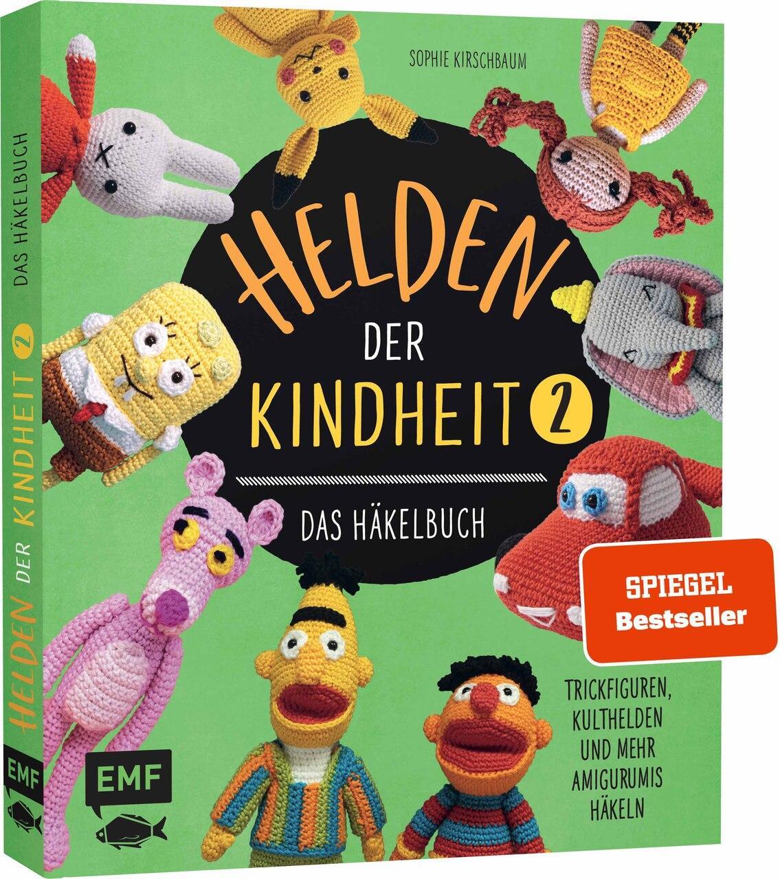 Thumbnail - Helden Der Kindheit - Das Häkelbuch - Band 2 Sophie Kirschbaum