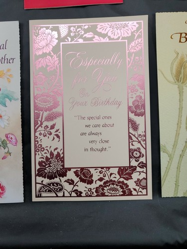 Lot Of 10 Used Vintage Birthday Cards Crafts Scrapbook (#4) - Picture 9 of 12