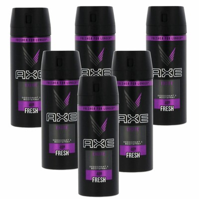 6 X 150ml Axe Excite Deo Deospray Deodorant Bodyspray Herren Parfum Ebay