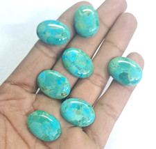 WHOLESALE BLUE MOHAVE TURQUOISE CABOCHON OVAL SHAPE LOOSE GEMSTONE LOT JEWELLERY