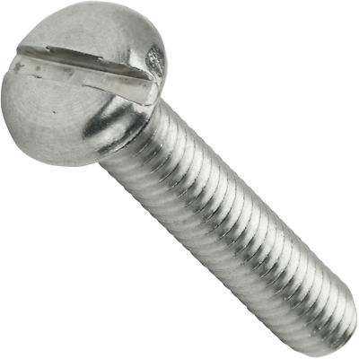 #ad 2 56 Pan Head Machine Screws Slotted Drive Stainless Steel All Sizes Available $62.09